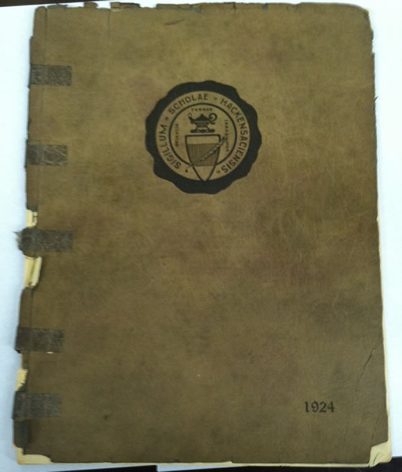 1924 HHS Yearbook Cover